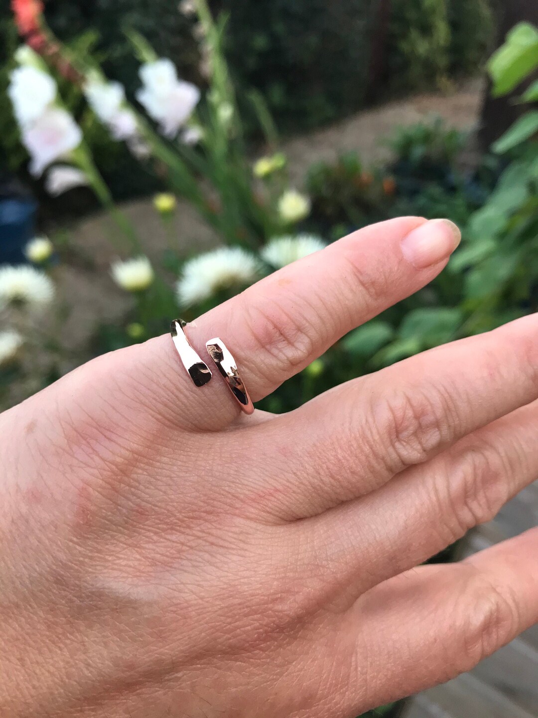 Adjustable Copper Ring. Arthritis Ring. 7th Anniversary Gift, Ring