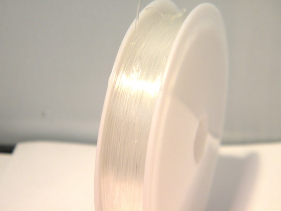 10 M Elastic Thread 0.8 Mm, Elastic Crystal Thread, Transparent