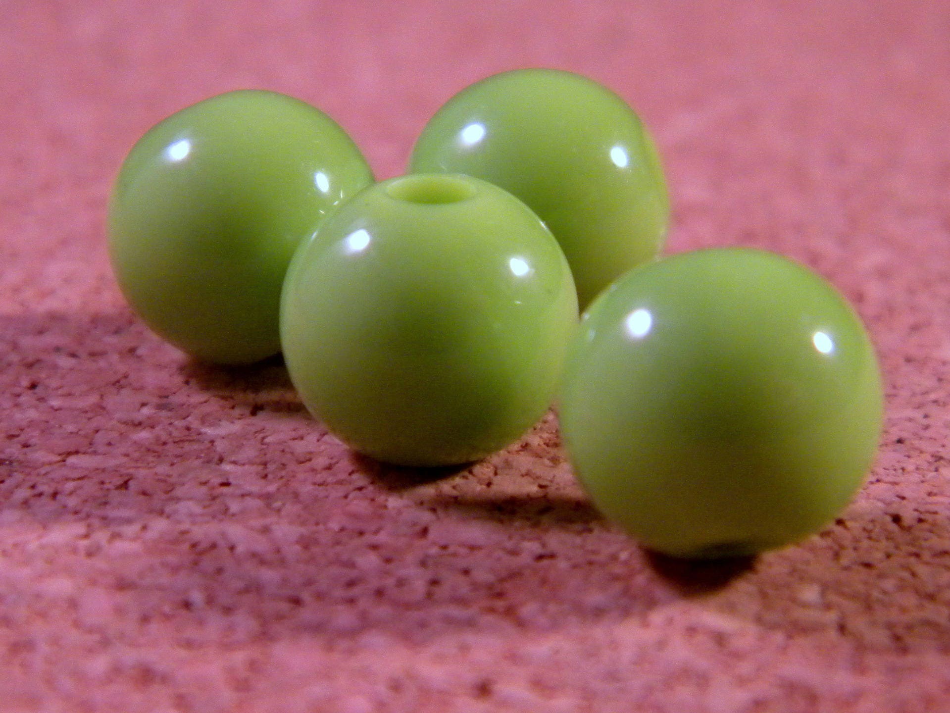 Lot De 5 Dés W6 (16 Mm) – Vert Forêt Avec Points Blancs – Fabriqués En Allemagne – Acrylique