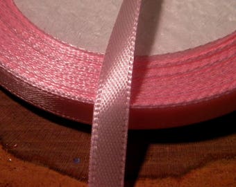 22 M reel - pink - SA5 - 6 mm satin ribbon