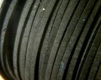 3 M black suede cord 3mm X 1.5 N1