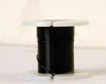 1 spool of 0.4 mm - copper wire - metal wire - H21 Black colored copper wire (3 M)