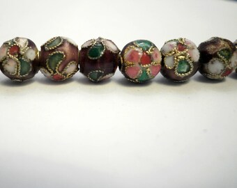 5 beads compartmentalized Asian 8 mm
