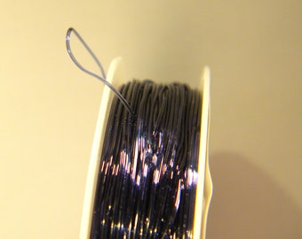 20 m Elastic thread 0.5 mm, elastic crystal thread, black thread 0.5 mm thread - Q208