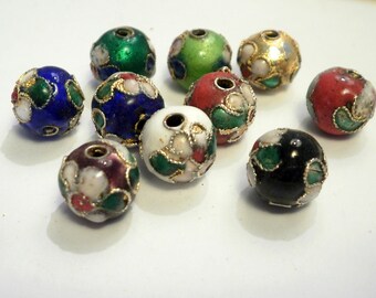 5 beads compartmentalized Asian 10mm