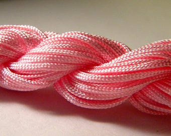 TESSTSY 240 Mètres Cordon Fil Nylon pour Bracelet, 1,5mm Corde Cordon Bracelet Coulissant, Cordon Satin en Queue de Rat Cordon de Soie en Nylon, Fil de Soie pour Collier, Bracelet, Bijoux TESSTSY 240 Mètres Cordon Fil Nylon pour Bracelet, 1,5mm Corde Cordon Bracelet Coulissant, Cordon Satin en Queue de Rat Cordon de Soie en Nylon, Fil de Soie pour Collier, Bracelet, Bijoux