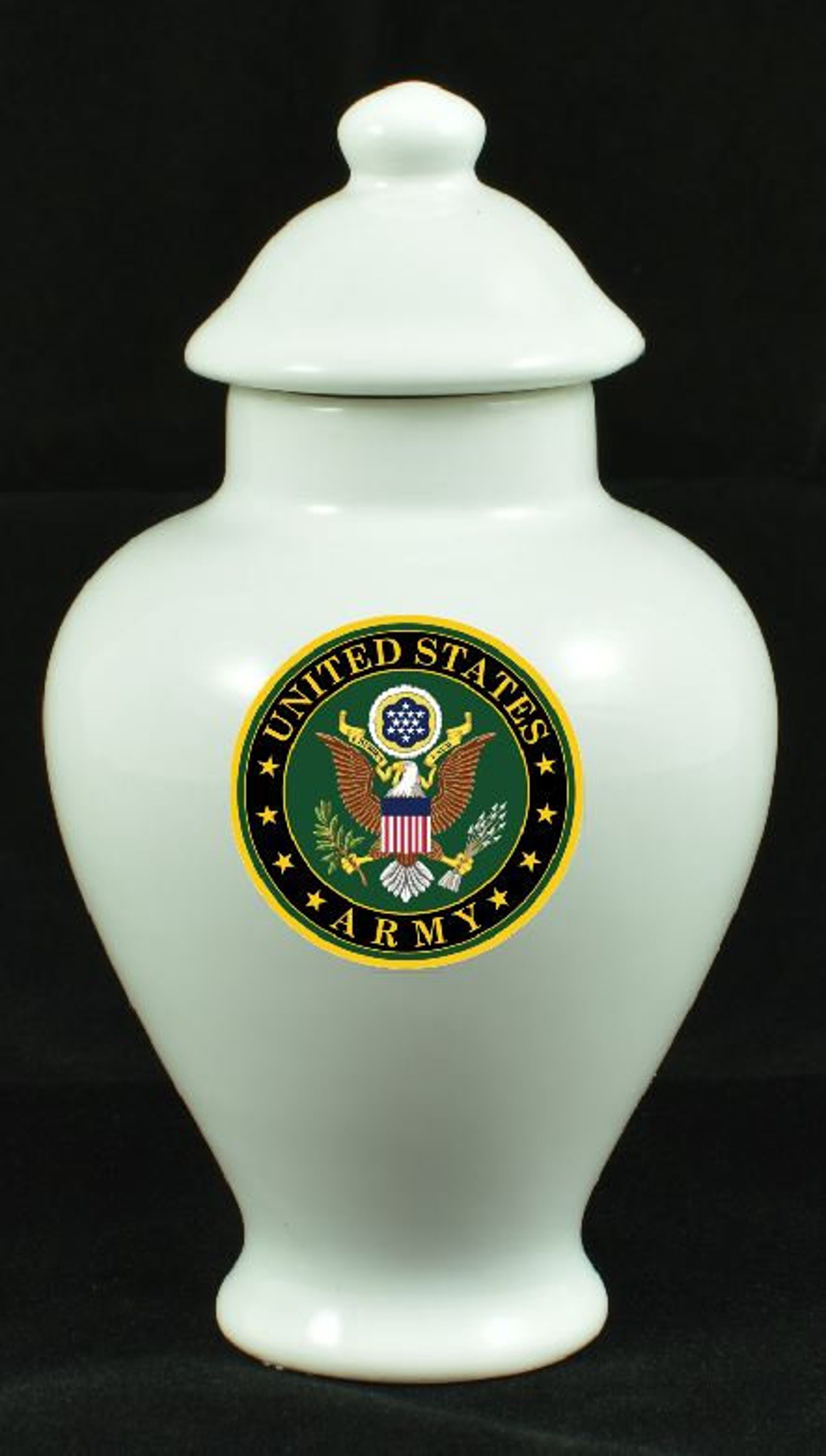 USA Army Mini Urn for Human ashes USA Army Logo Urn Etsy