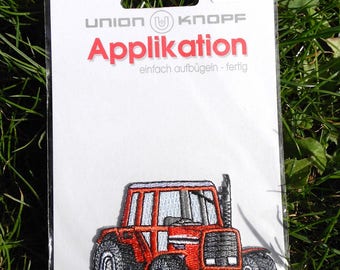Red Tractor badge "union knopf" to apply