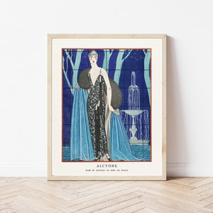 Art Deco 1920&#39;s Fashion & Style Illustration, 1923 Lithograph | Fine Art Print