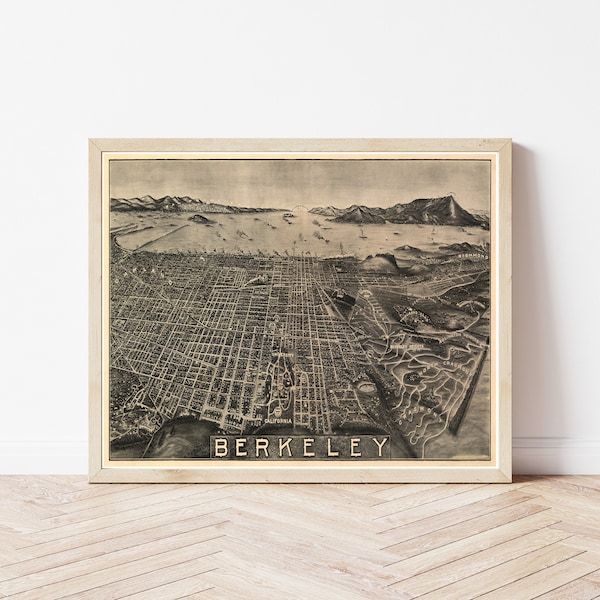 Berkeley Vintage Art Etsy UK