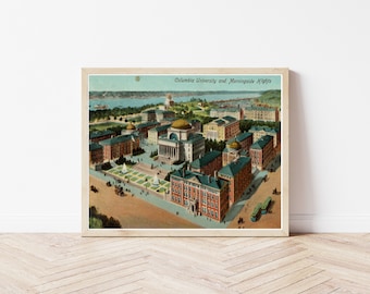 Columbia University 1901 Fine Art Print