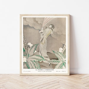 Art Deco Era 1920s Women&#39;s Fashion & Style Illustration | Fine Art Print