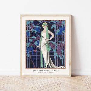 Art Deco 1920&#39;s Fashion & Style Illustration, 1921 Lithograph | Fine Art Print