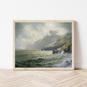 Ireland Coast Landscape County Donegal Ireland 1902 Oil Painting | Fine Art Print