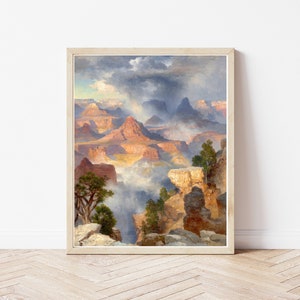 Grand Canyon National Park 1915 Painting | Fine Art Print