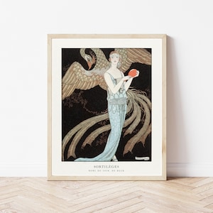 Art Deco 1920&#39;s Fashion & Style Illustration, 1922 Lithograph | Fine Art Print