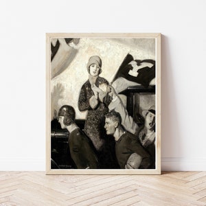 Yale University Victory 1925 Oil Painting | Fine Art Print