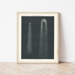 Comet 1892 Astronomy Illustration | Fine Art Print