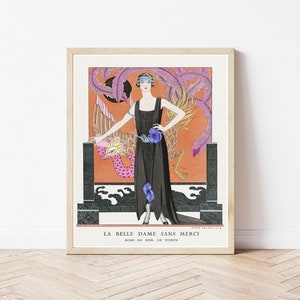 Art Deco 1920&#39;s Fashion & Style Illustration, 1921 Lithograph | Fine Art Print