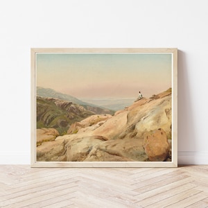 Mount Desert Island Maine 1864 Oil Painting | Fine Art Print