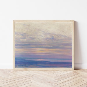 Minimalist Seascape 1907 Painting | Fine Art Print