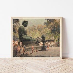 Statue de Bouddha vers 1925 | Impression d'art