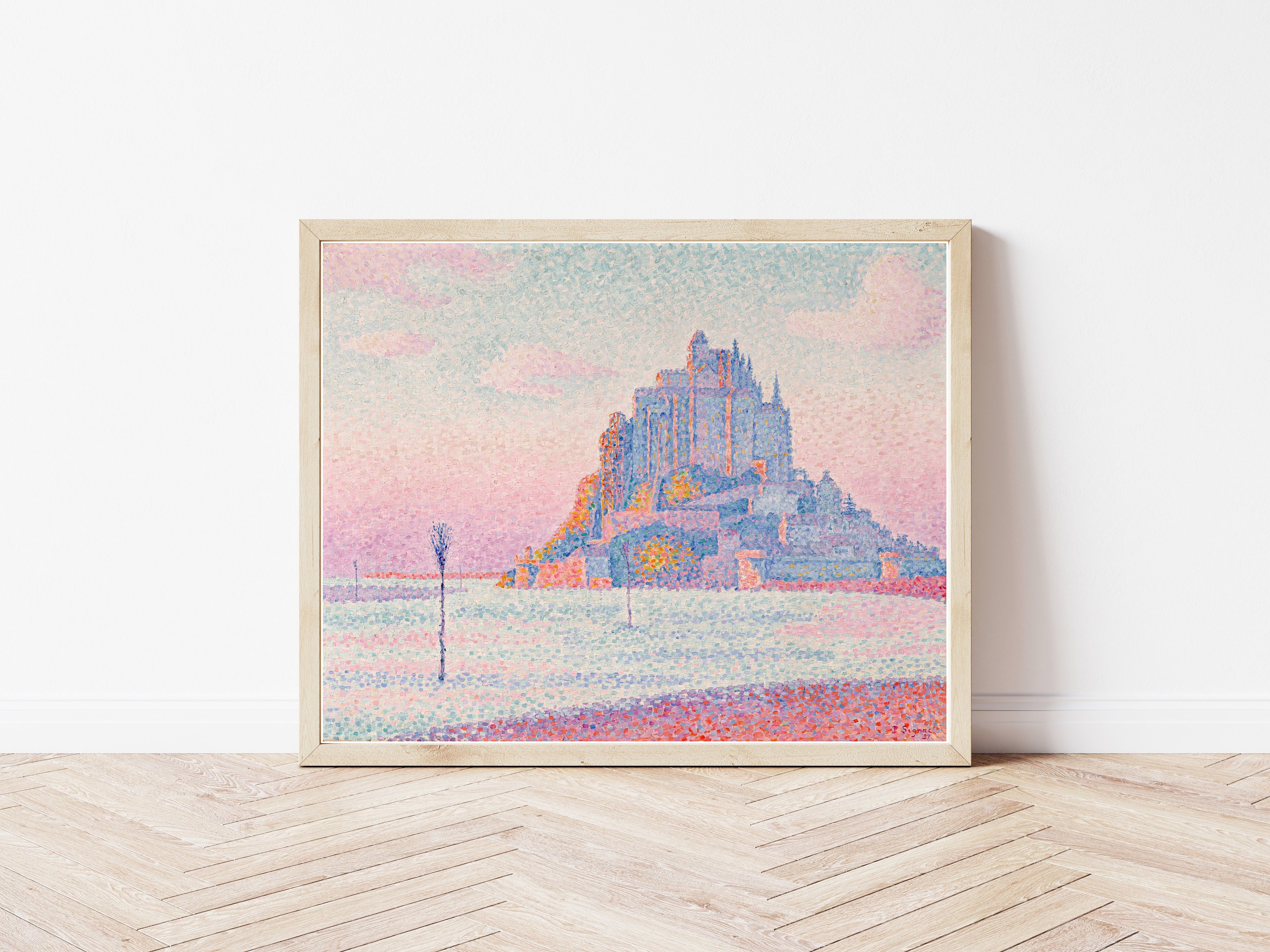 Mont Saint-michel France 1897 Impressionist Painting | Fine Art