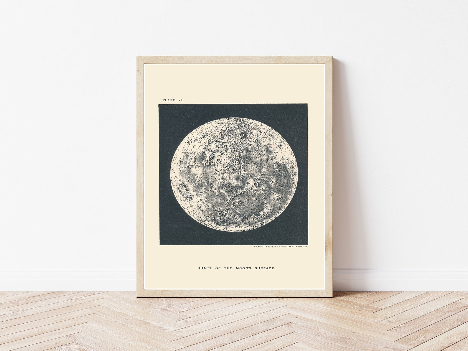 Moon 1897 Fine Art Print - Etsy