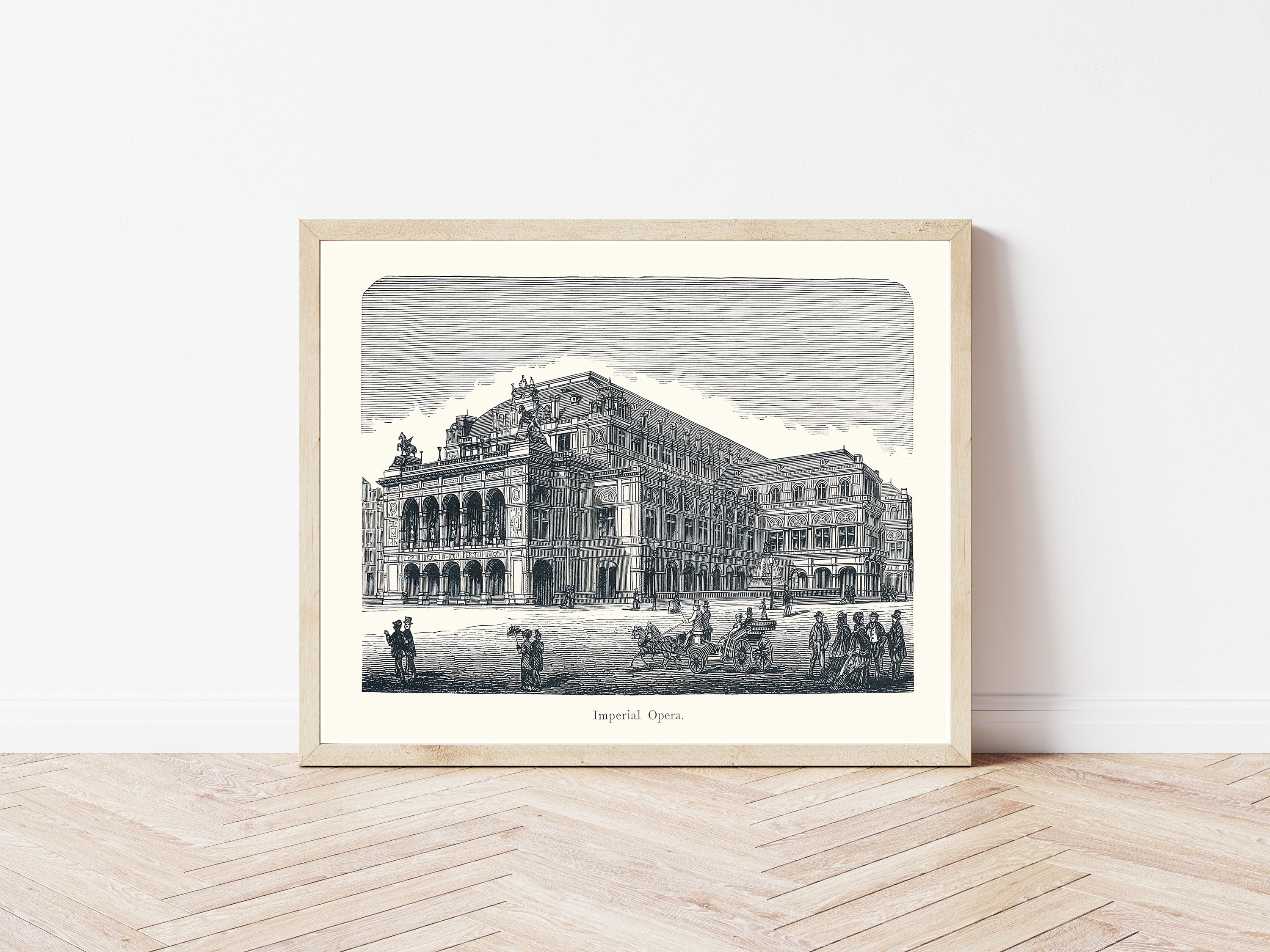 アート・デザイン・音楽 THE VIENNA OPERA Marcel Prawy At the Vienna State Opera, the Curtain Is an Art Exhibition - The