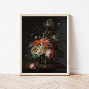 Flowers Still Life 1716 Oil Painting | Fine Art Print