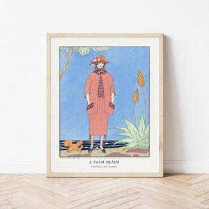 Art Deco 1920&#39;s Fashion & Style Illustration, 1921 Lithograph | Fine Art Print