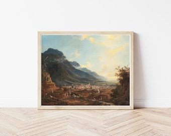 Caracas Venezuela View 1854 Oil Painting | Fine Art Print