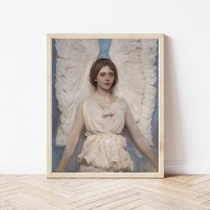 Angel Portrait Abbott Handerson Thayer 1887 Painting | Fine Art Print
