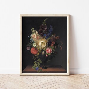 Still Life Flowers 1790 Oil Painting | Fine Art Print