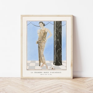 Art Deco 1920&#39;s Fashion & Style Illustration, 1923 Lithograph | Fine Art Print
