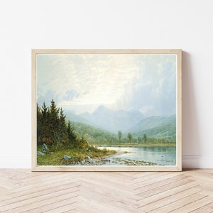 White Mountains Mount Chocorua New Hampshire 1872 Painting | Fine Art Print