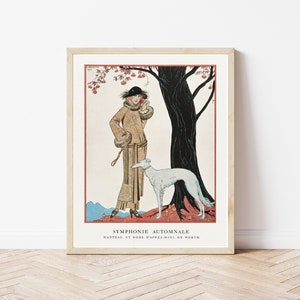Art Deco 1920&#39;s Fashion & Style Illustration, 1922 Lithograph | Fine Art Print
