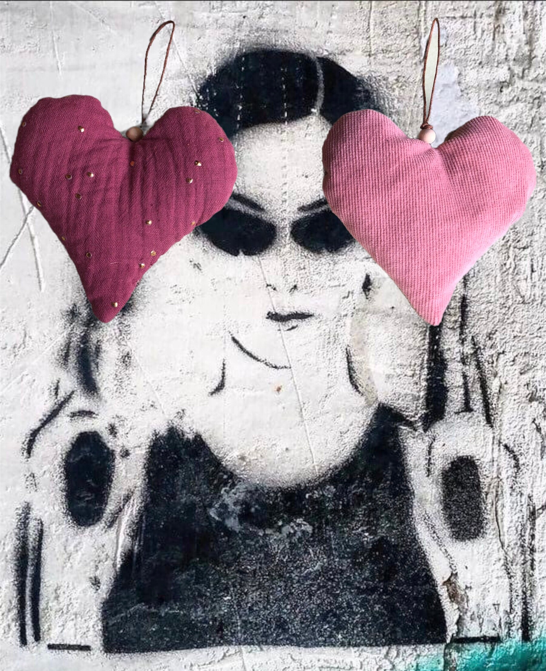 Lot de Cœurs Remplis Fleurs Lavande