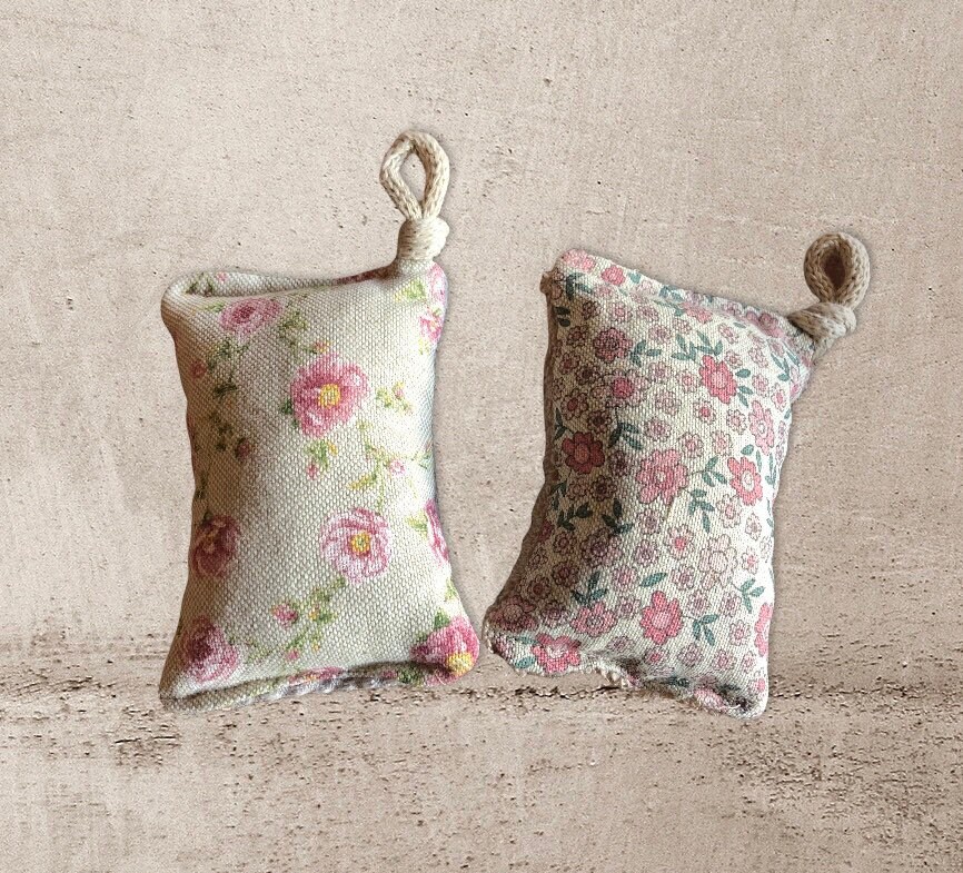 Lot de 2 Éponges Zéro Déchets Toile Éponge et Coton