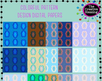 Digitales Papier Oberfläche Musterdesign