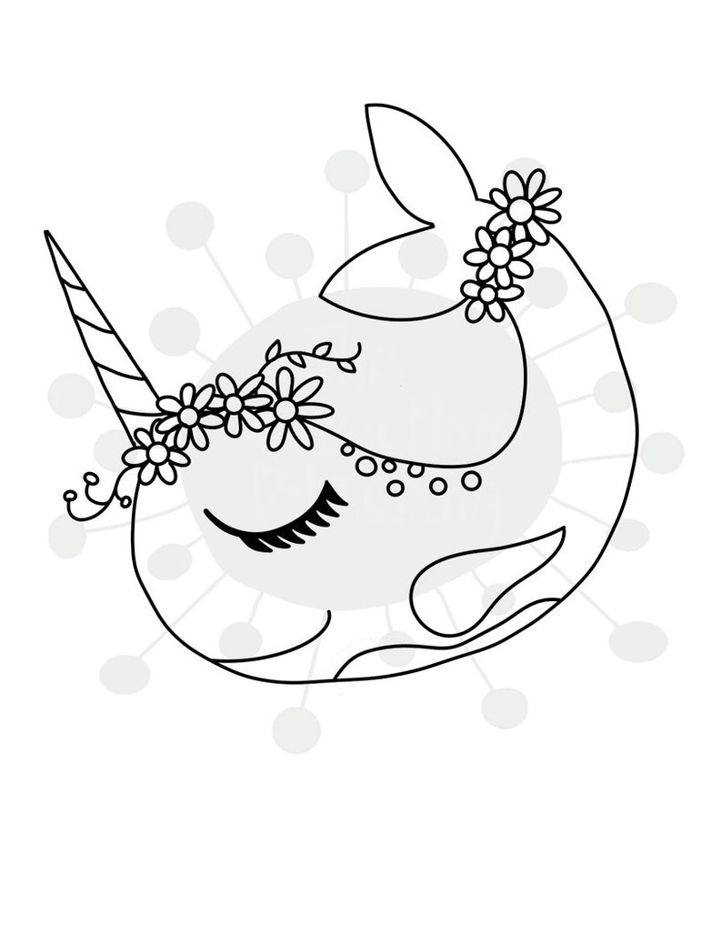 Customizable Unianimal Printable Coloring Book Etsy