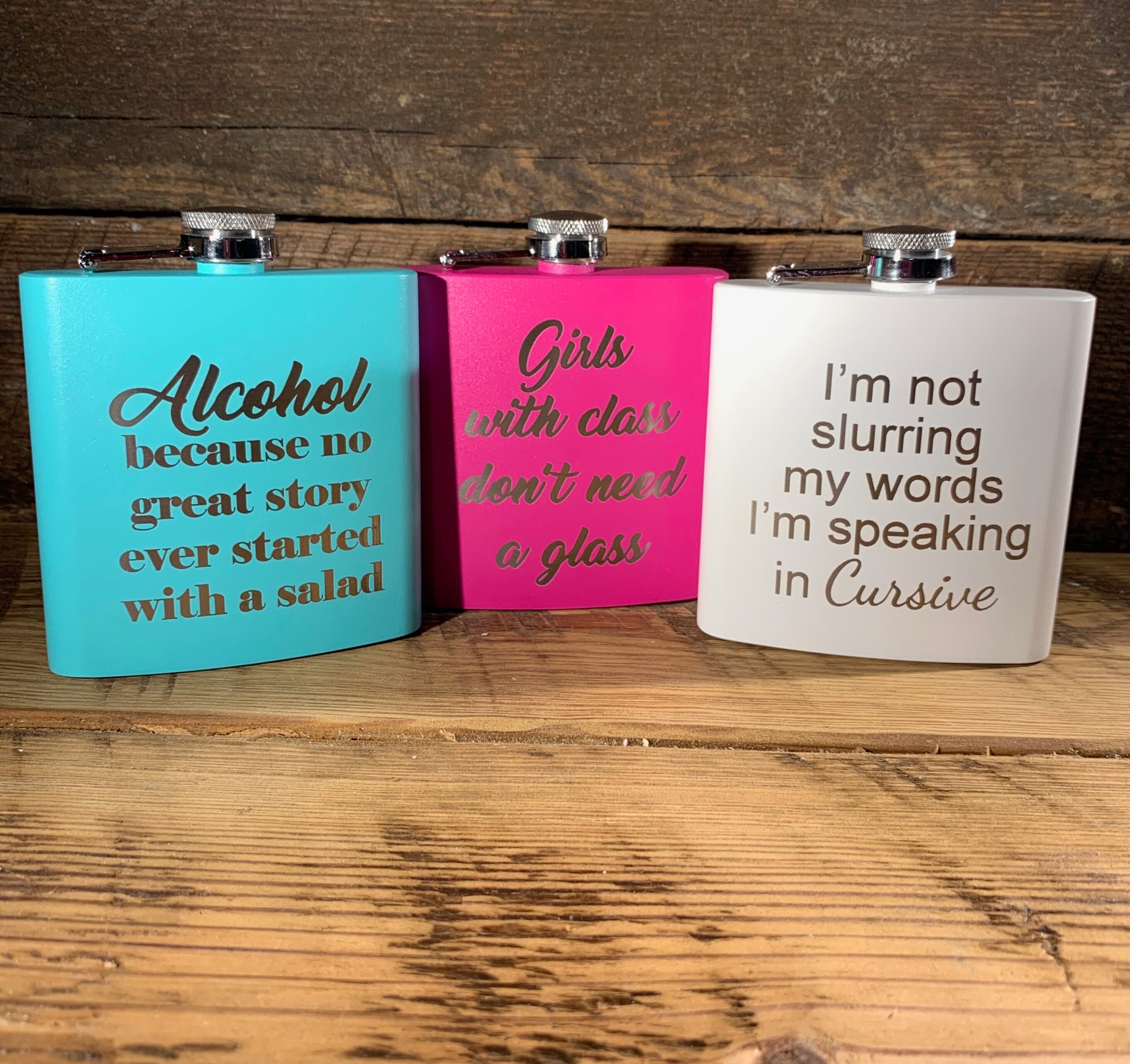 Im Not Slurring My Words Im Speaking in Cursive 8 oz Stainless Steel Whiskey Hip Flask for Liquor Im Not Slurring My Words Im Speaking in Cursive 8 oz Stainless Steel Whiskey Hip Flask for Liquor