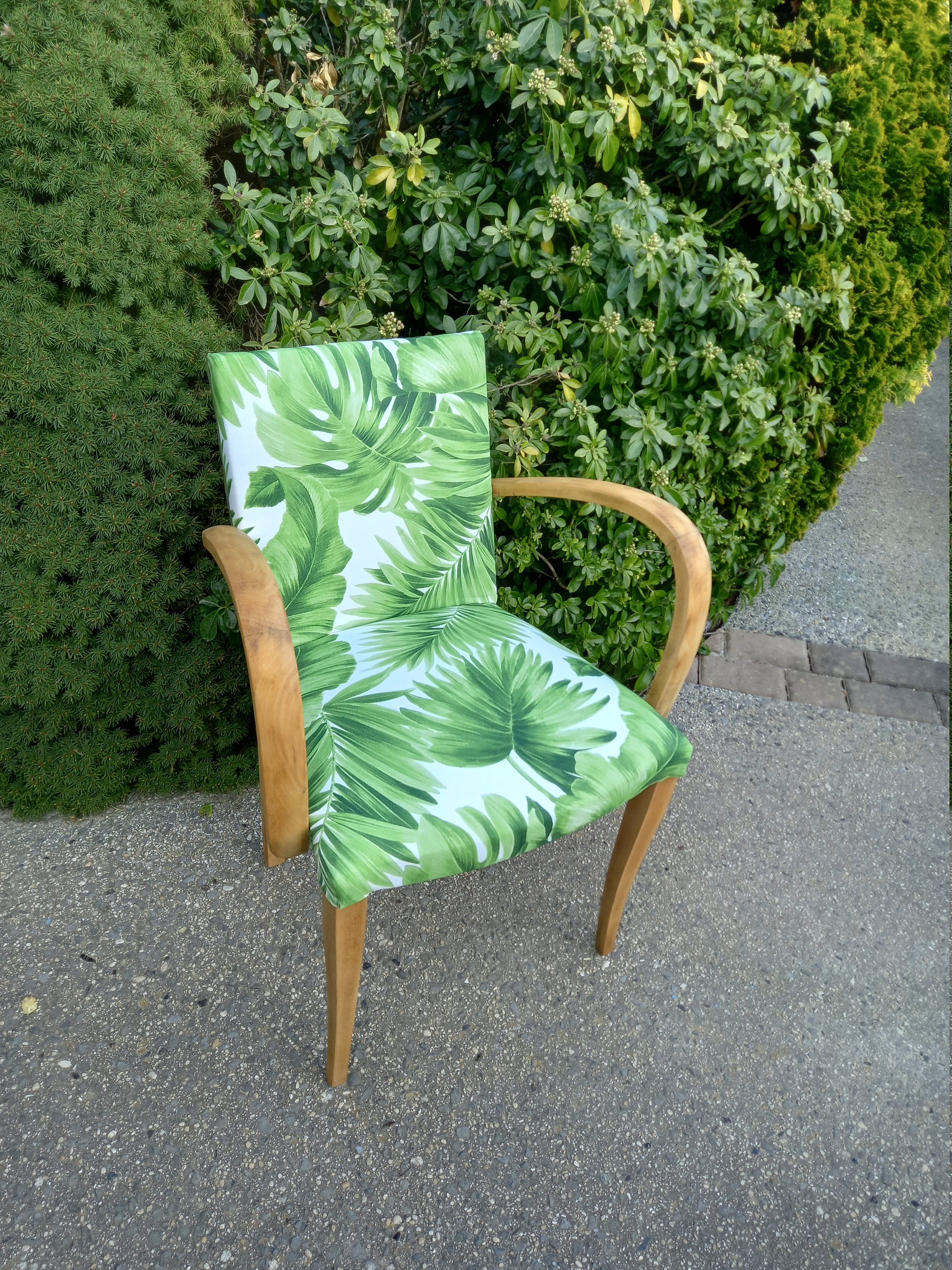 Fauteuil Bridge Entièrement Remis à Neuf, Relooké