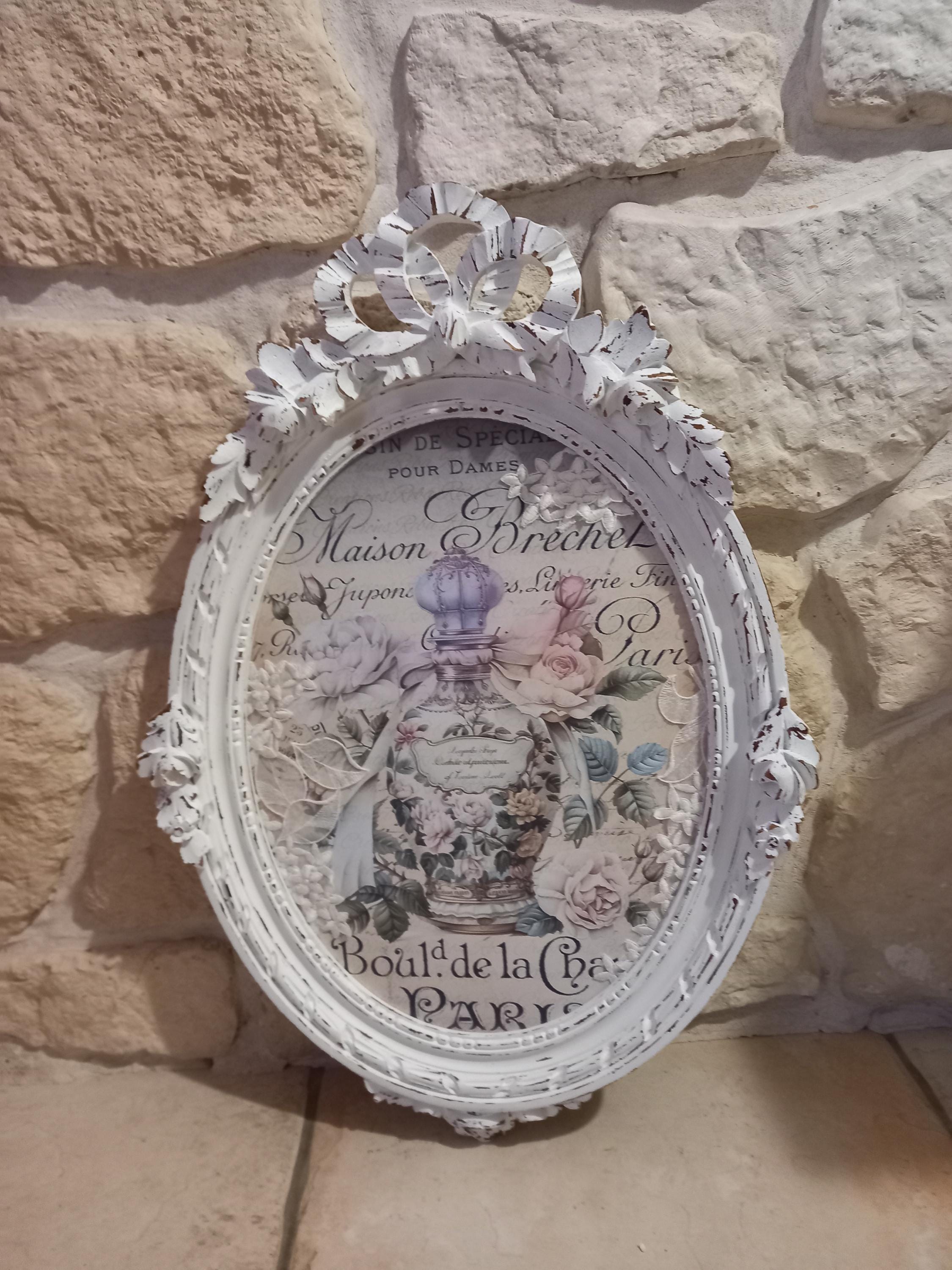 2 Housses De Fauteuil Bridge En Tapisserie Vintage – À Fleurs – Milieu XXe – France