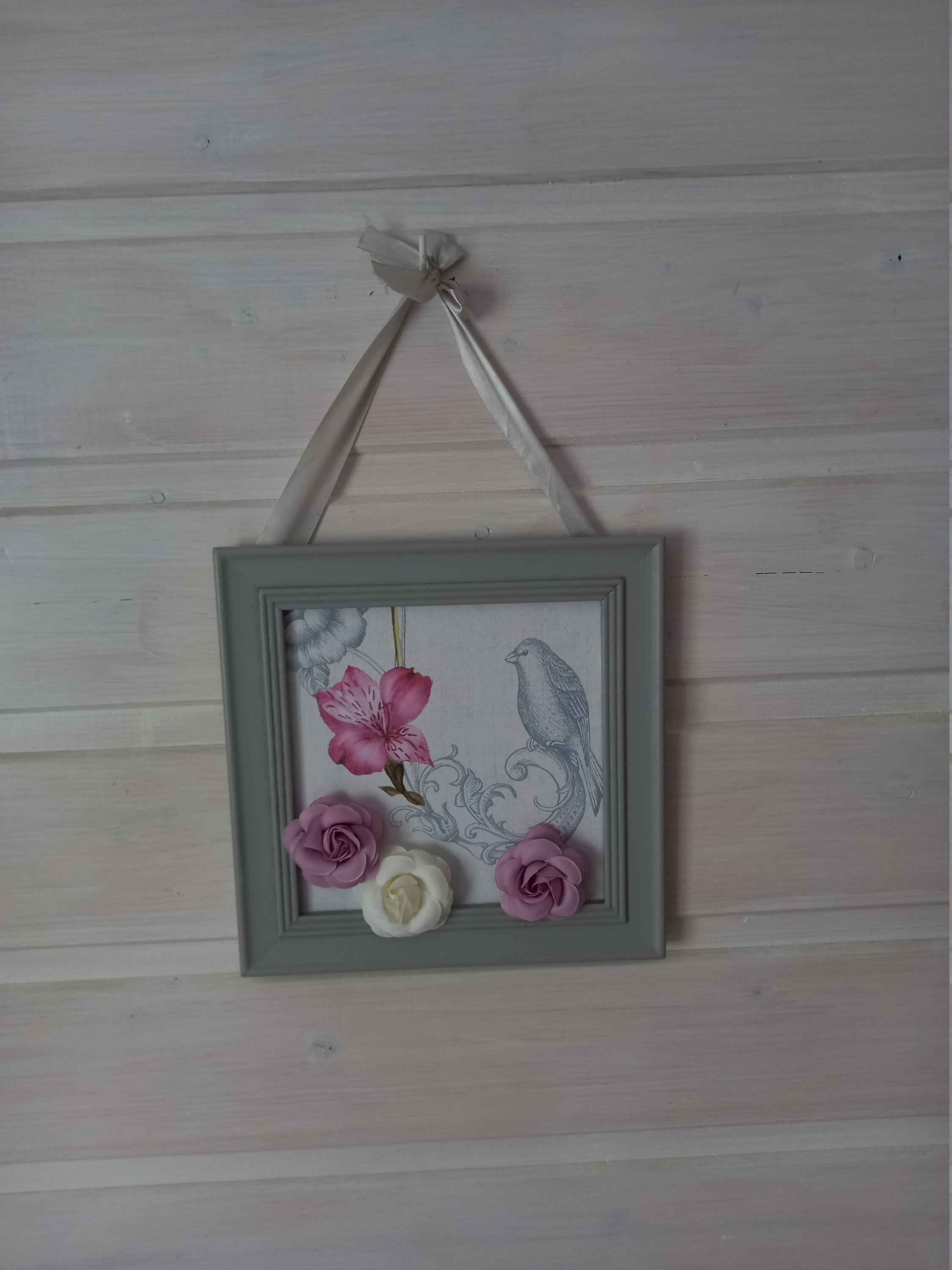 Cadre Romantique Relief, Patiné