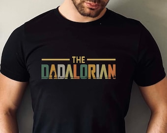 Dadalorian, father's Day t shirt  Dad T-shirt  fathers day gift  funny mens t-shirt gift for dad gift for him dad gift