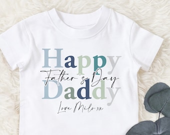 Fars dag-tröja för småbarn, fars dag-present, babybody eller pyjamas, present till pappa