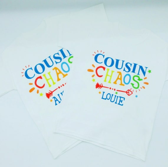 personalised cousin t shirts