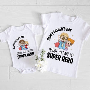 fathers day kids tshirt  father&#39;s day shirt gift for daddy fathers day bodysuit  superhero toddler tshirt, father&#39;s day gift