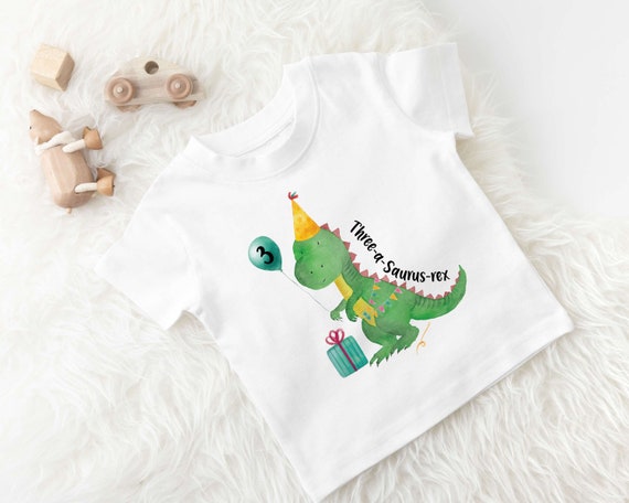 Camiseta de dinosaurio camiseta de cumpleaños para niños - Etsy México Camiseta de dinosaurio camiseta de cumpleaños para niños - Etsy México